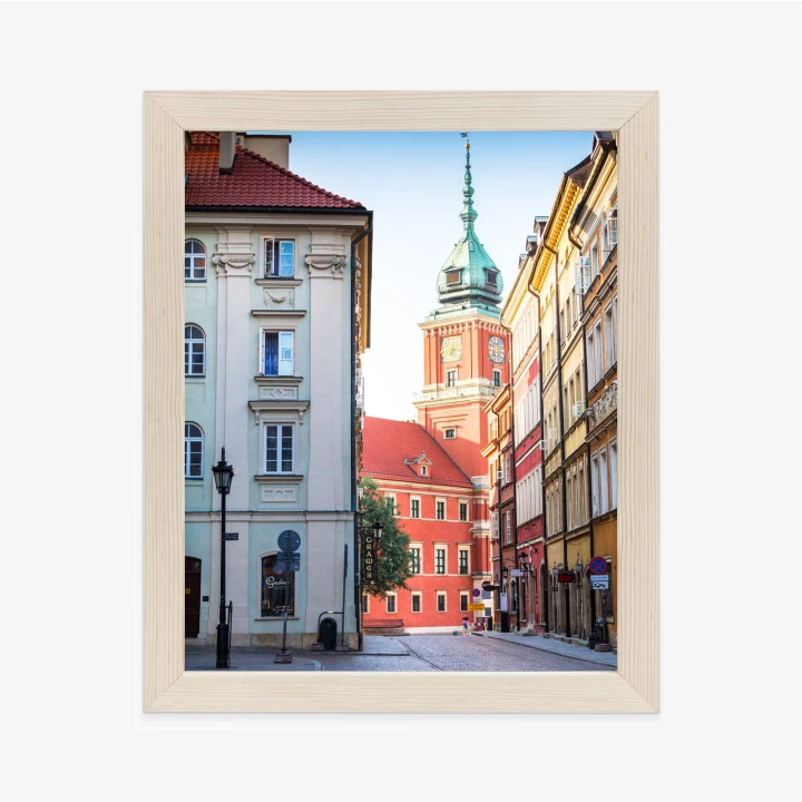 Plakat Warszawa Stare Miasto Architektura