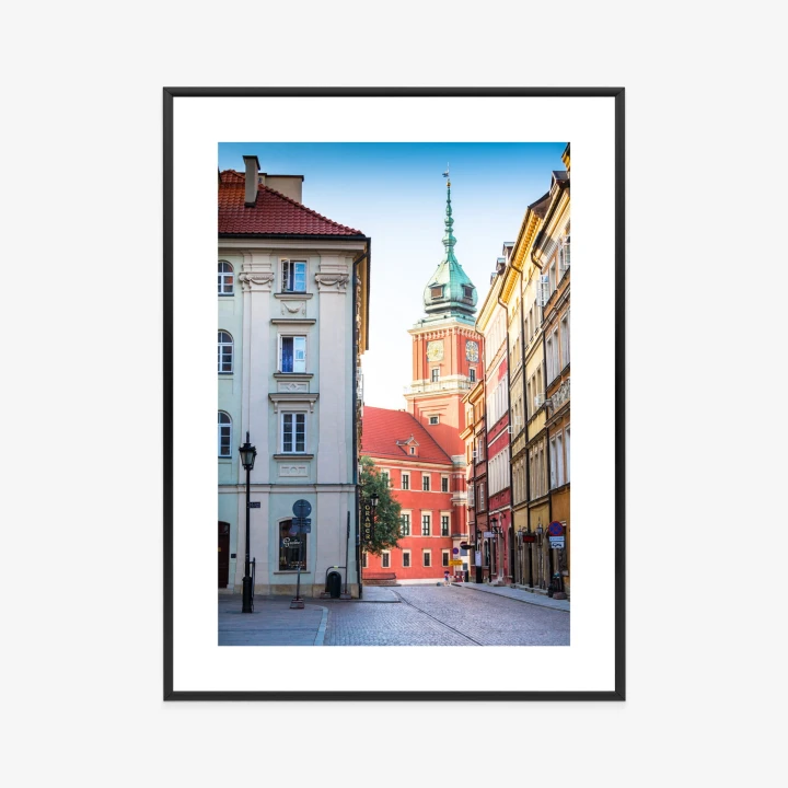 Plakat Warszawa Stare Miasto Architektura