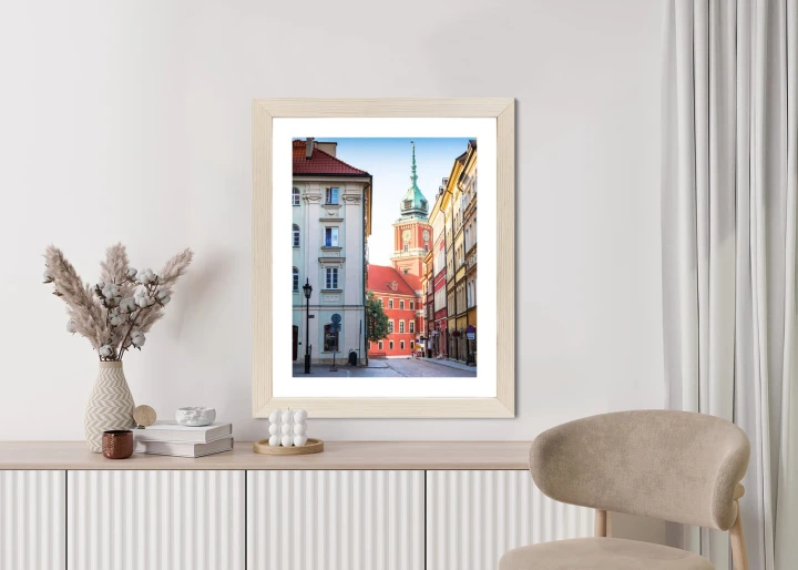 Plakat Warszawa Stare Miasto Architektura