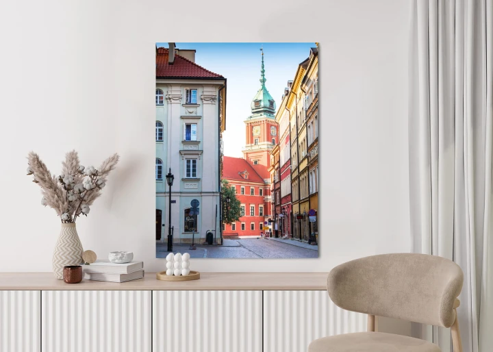 Plakat Warszawa Stare Miasto Architektura