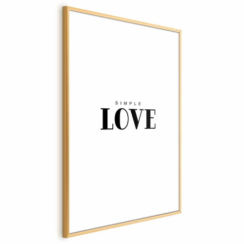 Plakat - Simple Love