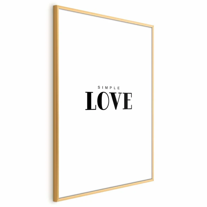 Plakat - Simple Love