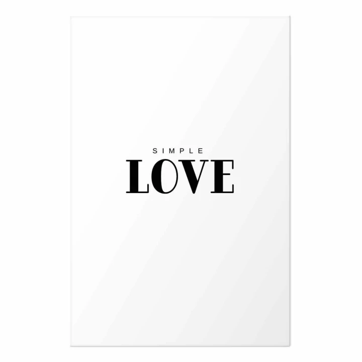 Plakat - Simple Love