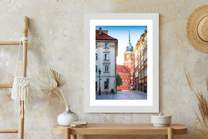 Plakat Warszawa Stare Miasto Architektura