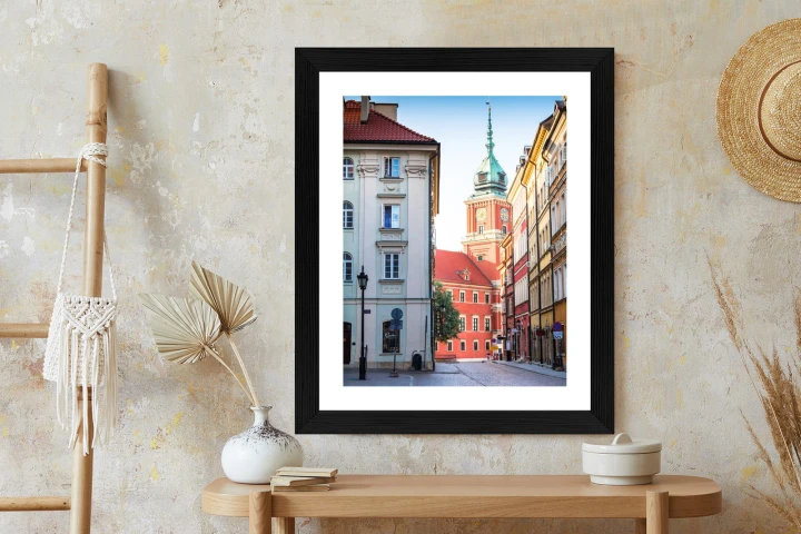 Plakat Warszawa Stare Miasto Architektura