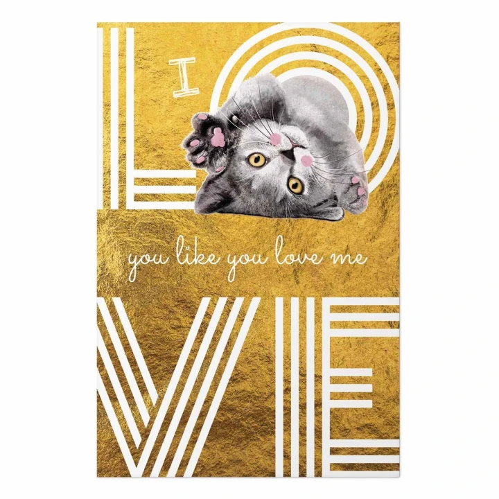 Plakat - I Love You like You Love Me