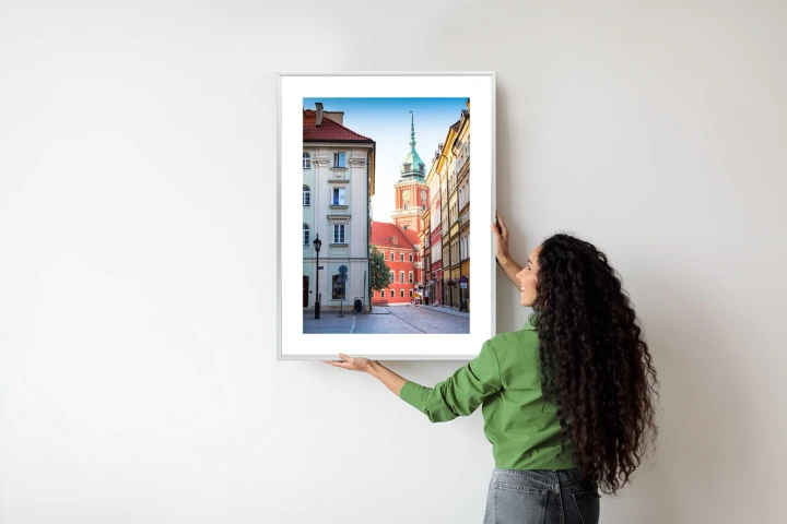 Plakat Warszawa Stare Miasto Architektura