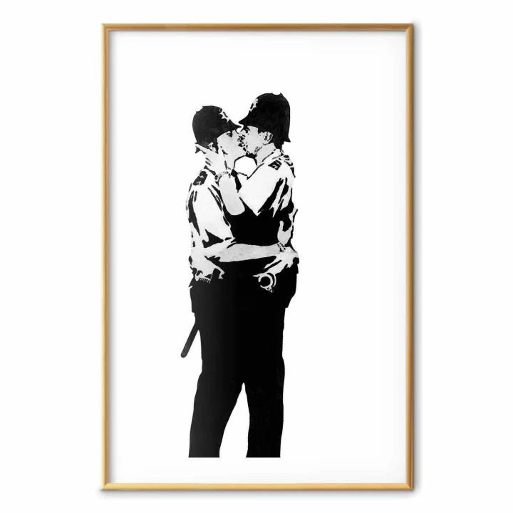 Plakat - Kissing Coppers
