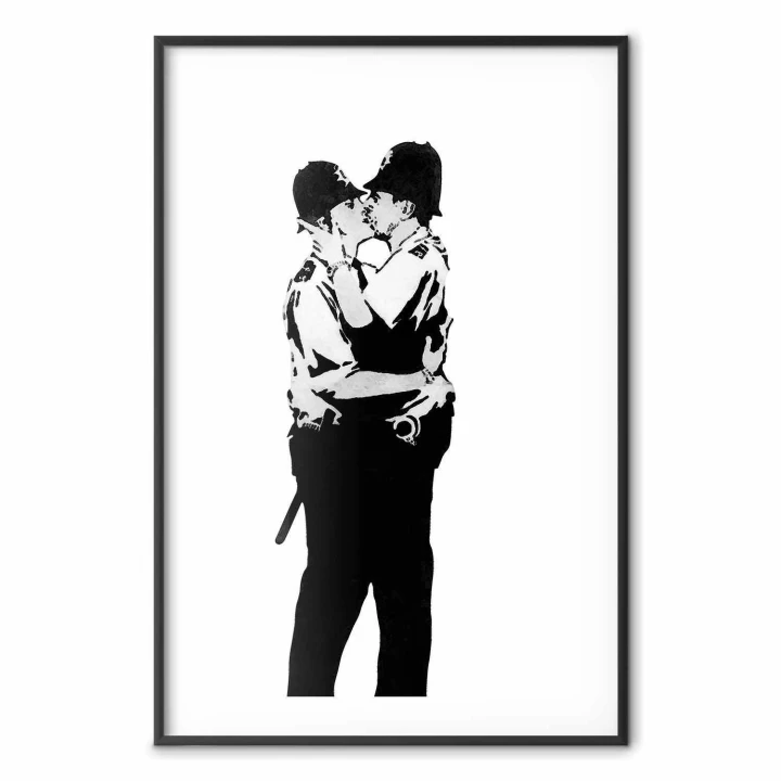 Plakat - Kissing Coppers