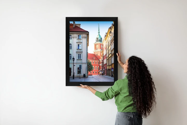 Plakat Warszawa Stare Miasto Architektura