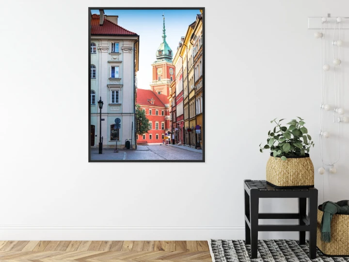 Plakat Warszawa Stare Miasto Architektura