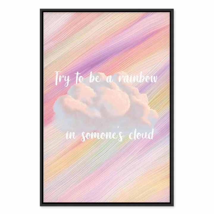 Obraz - Try to Be a Rainbow (1-częściowy) pionowy