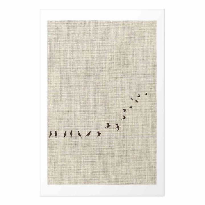 Plakat - Nauka latania