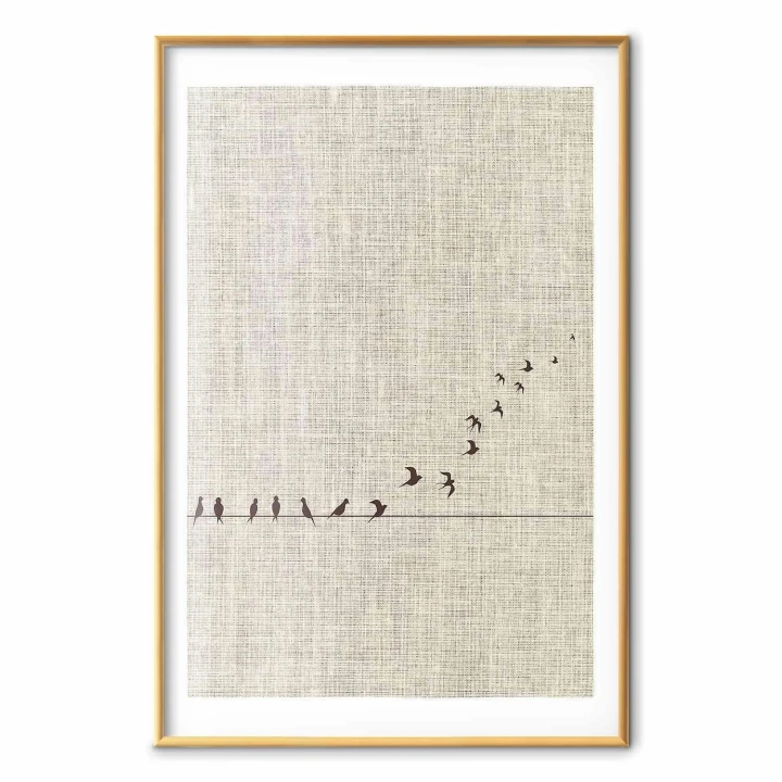 Plakat - Nauka latania