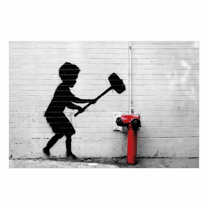 Plakat - Zniszczyć hydrant