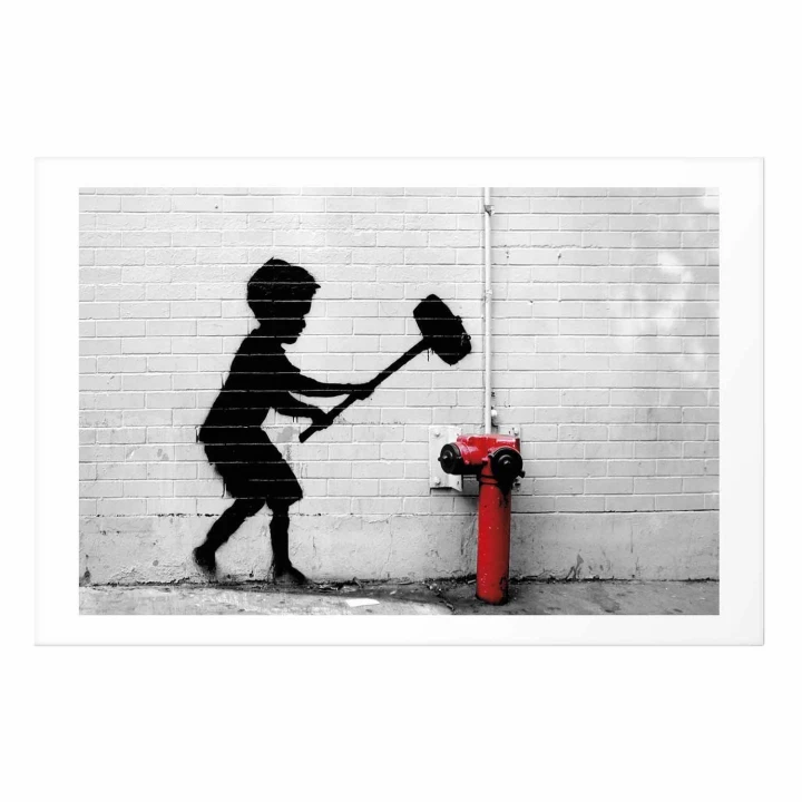 Plakat - Zniszczyć hydrant