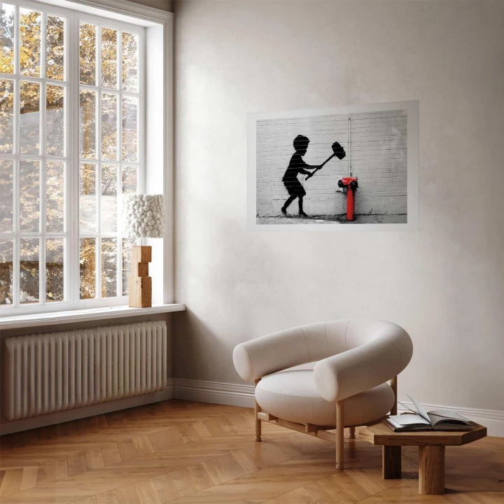 Plakat - Zniszczyć hydrant