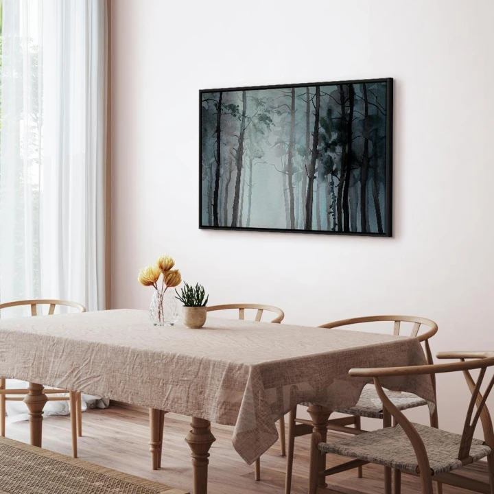 Obraz - Zamglony las (1-częściowy) szeroki