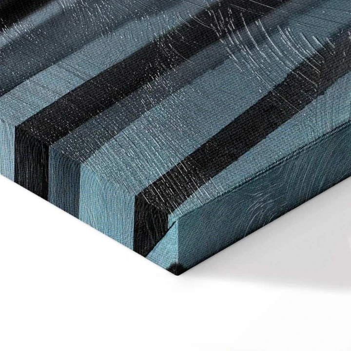 Obraz - Zamglony las (1-częściowy) szeroki