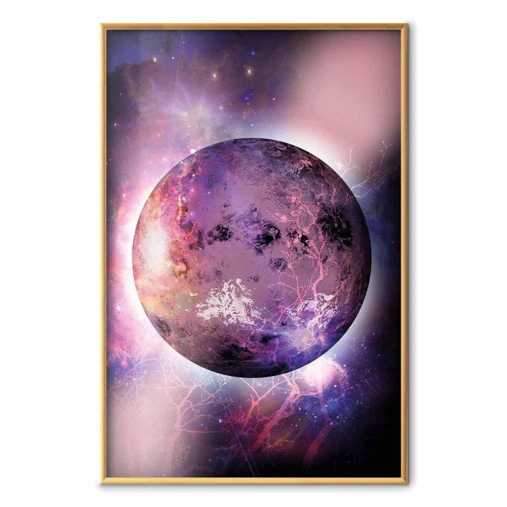 Plakat - Nieznana planeta