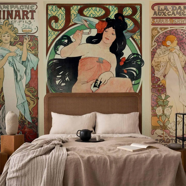 Fototapeta - Alphonse Mucha Kobiety