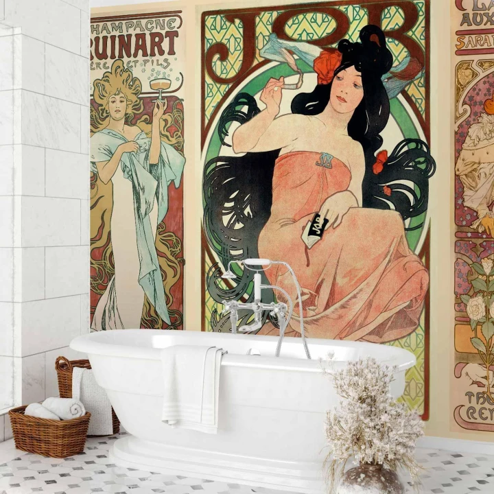 Fototapeta - Alphonse Mucha Kobiety