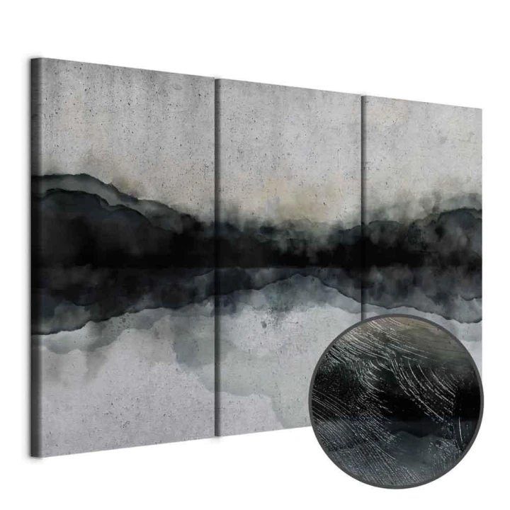 Obraz - Górska tafla jeziora (3-częściowy)