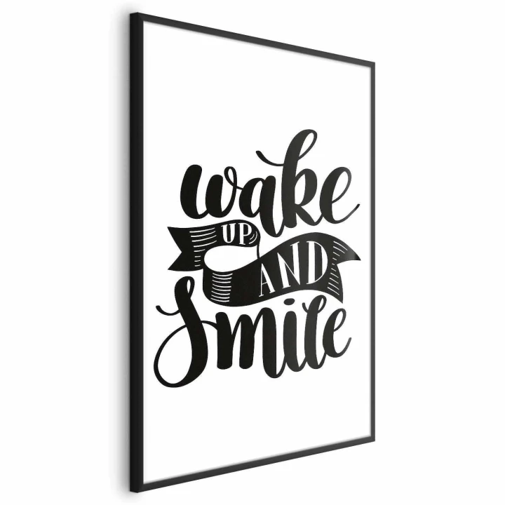 Plakat - Wake up and smile