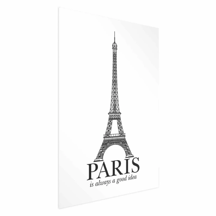 Plakat - Paris is always a good idea