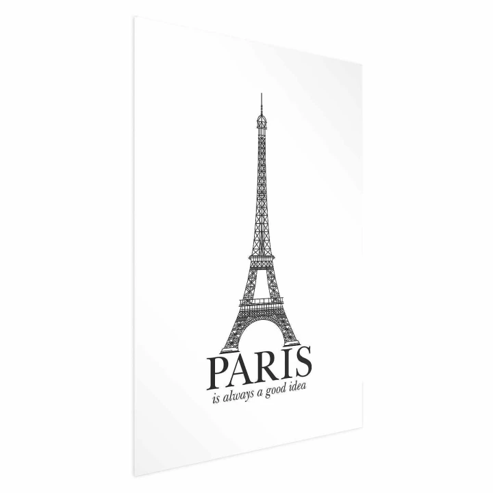 Plakat - Paris is always a good idea