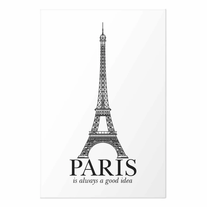 Plakat - Paris is always a good idea