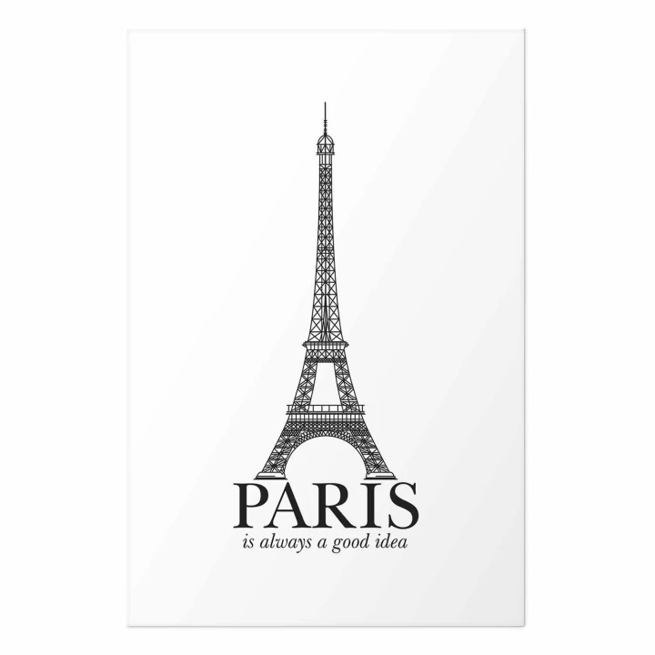 Plakat - Paris is always a good idea