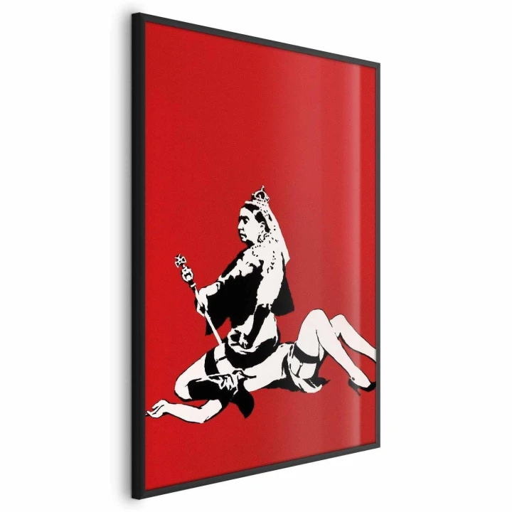 Plakat - Banksy: Queen Victoria