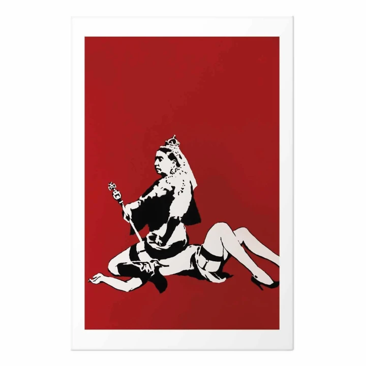 Plakat - Banksy: Queen Victoria