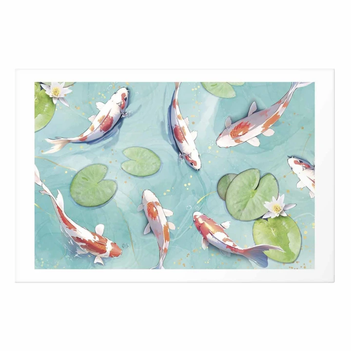 Plakat - Staw w Japonii