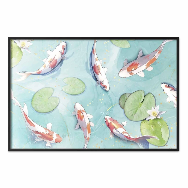 Plakat - Staw w Japonii