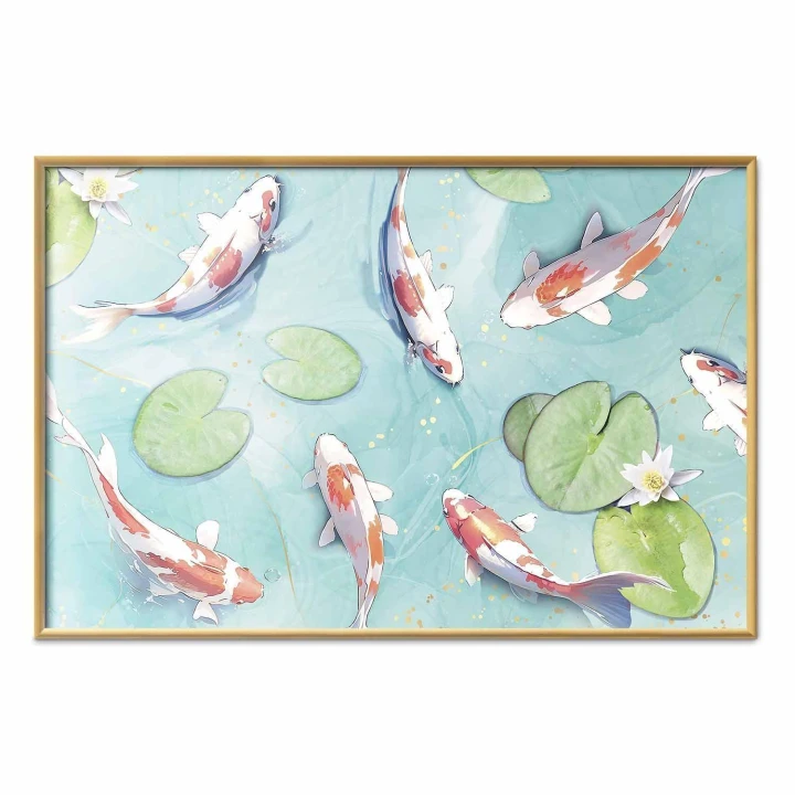 Plakat - Staw w Japonii