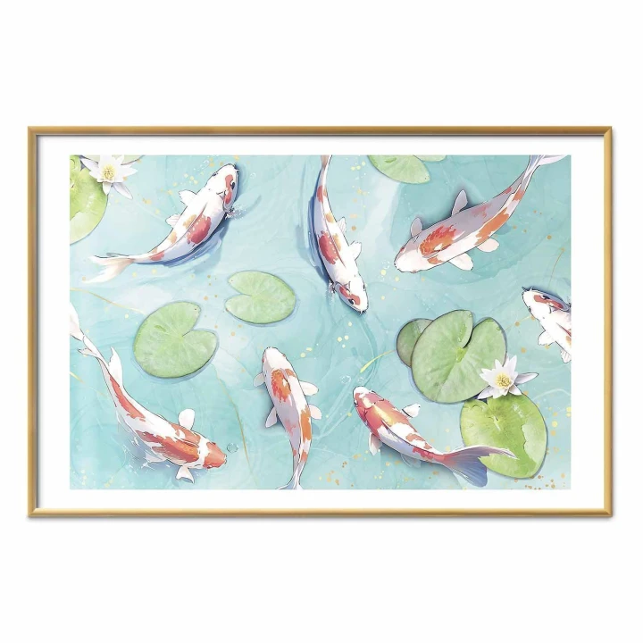 Plakat - Staw w Japonii