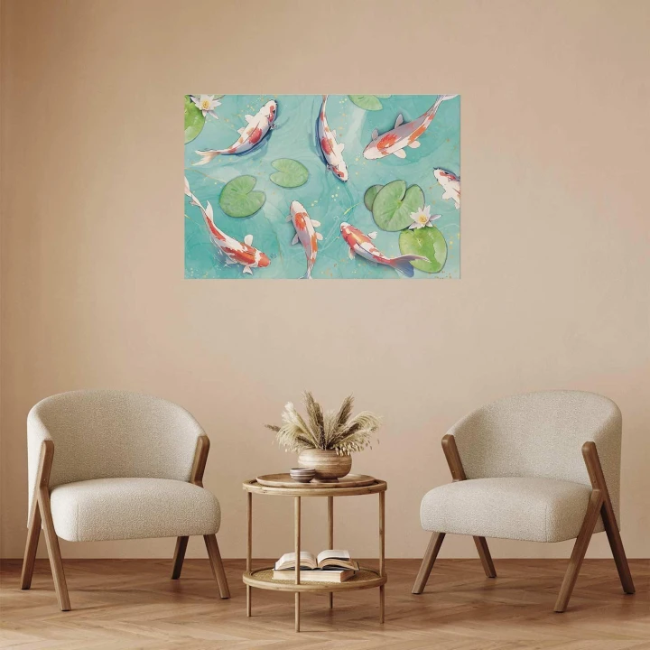 Plakat - Staw w Japonii