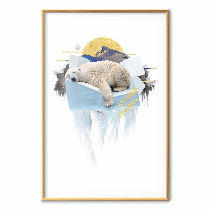 Plakat - Niedźwiedź polarny