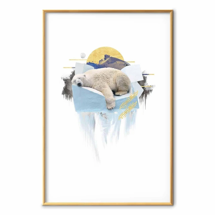 Plakat - Niedźwiedź polarny