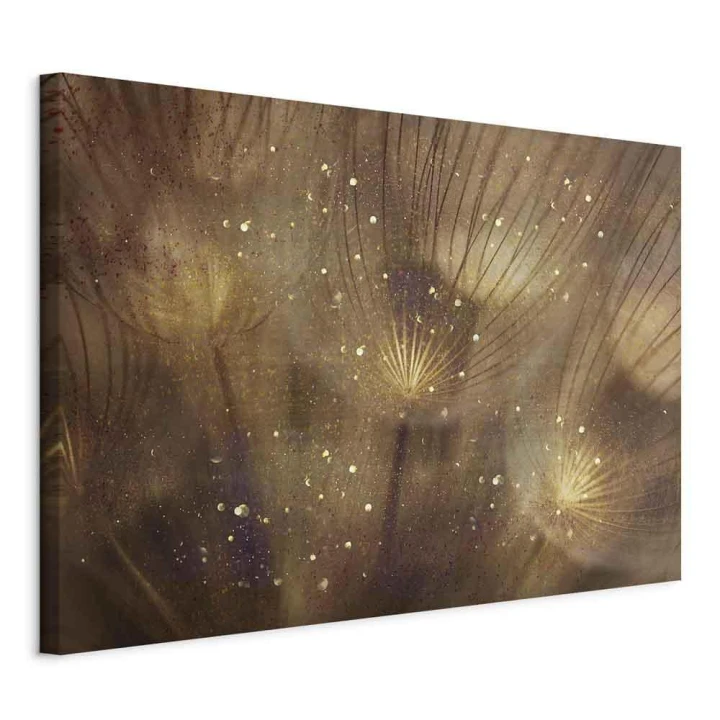 Obraz - Złote dmuchawce (1-częściowy) szeroki