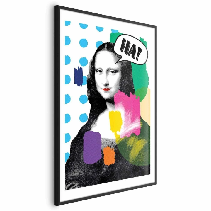 Plakat - Mona Lisa Pop-art
