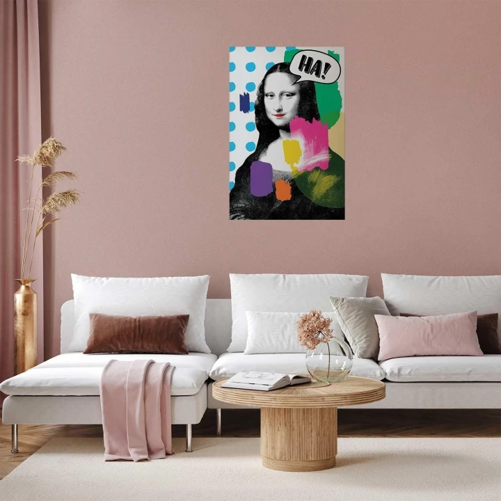 Plakat - Mona Lisa Pop-art