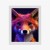 Plakat Animated Of A Cute Fox Cartoon