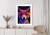 Plakat Animated Of A Cute Fox Cartoon