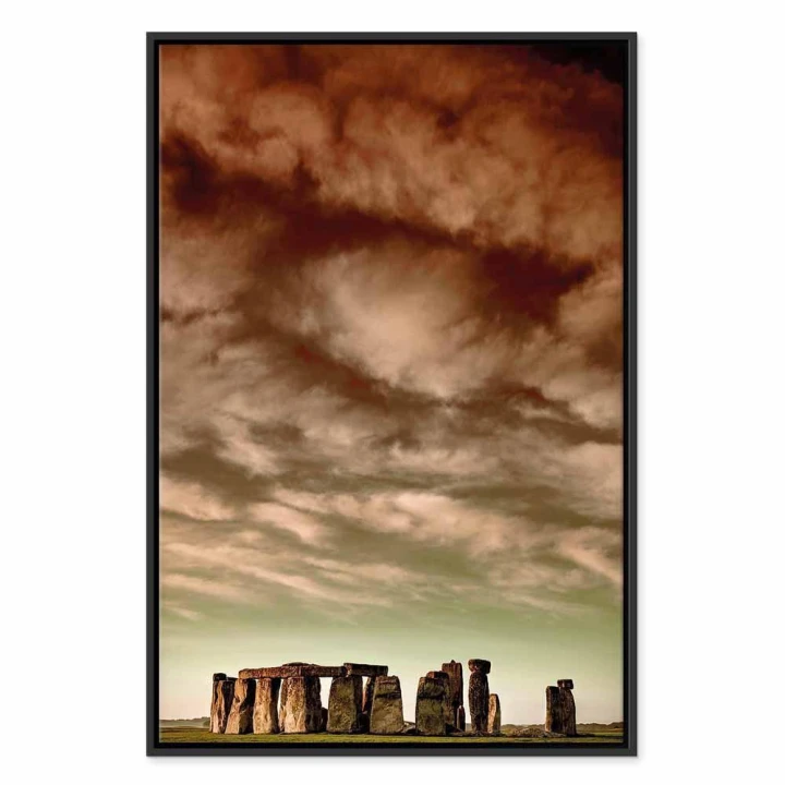 Obraz - Chmury nad Stonehenge (1-częściowy) pionowy