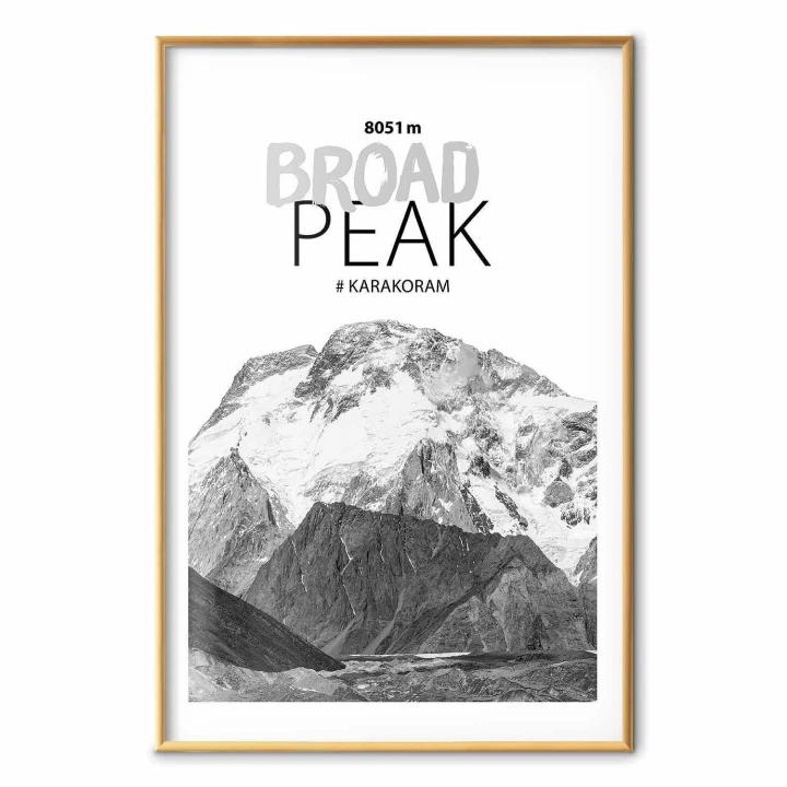 Plakat - Broad Peak