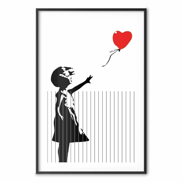 Plakat - Pocięty Banksy