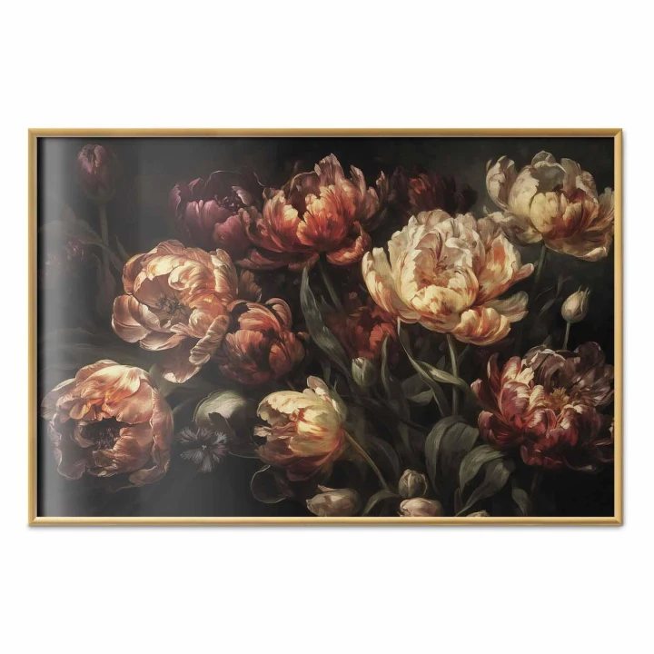 Plakat - Kwitnące tulipany